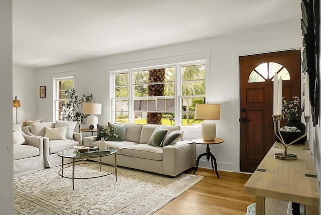2456 Lantern St, Charleston, SC 29414 - living area with light wood finished floors and baseboards
