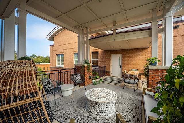 view of patio