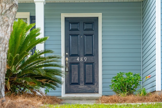 489 Dolphin Dr, Summerville, SC 29485 - view of doorway to property