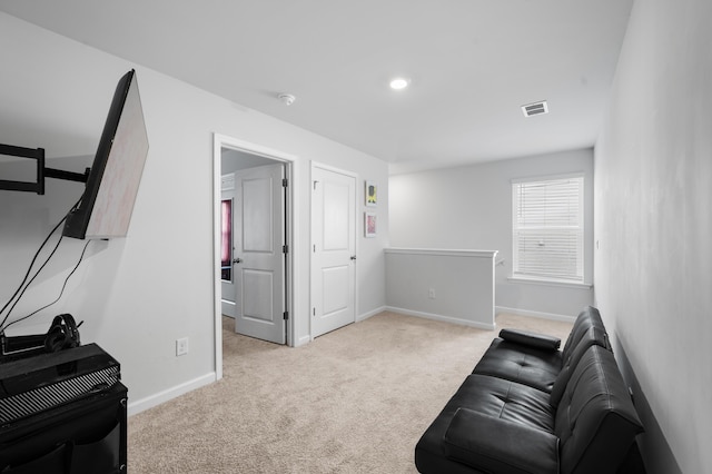 671 Silver Spruce St, Summerville, SC 29486 - living area featuring carpet floors and baseboards