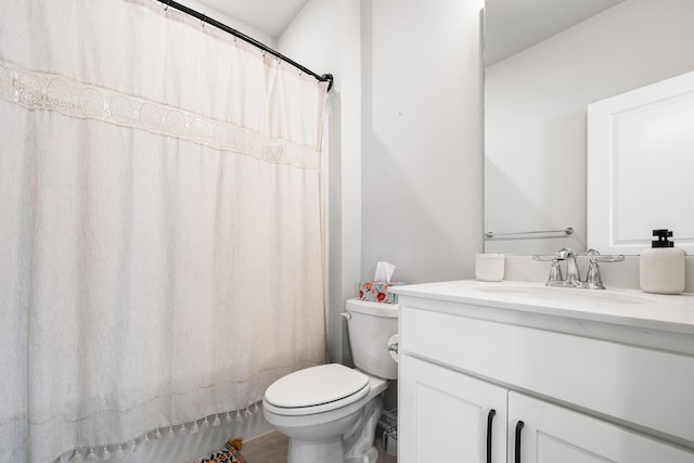 582 Mclernon Trce, Johns Island, SC 29455 - full bathroom with toilet, vanity, and a shower with curtain