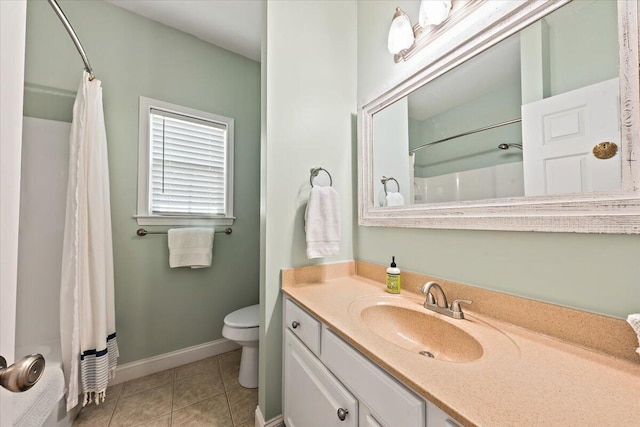 1604 Jungle Rd, Edisto Island, SC 29438 - bathroom featuring vanity, tile patterned flooring, and curtained shower