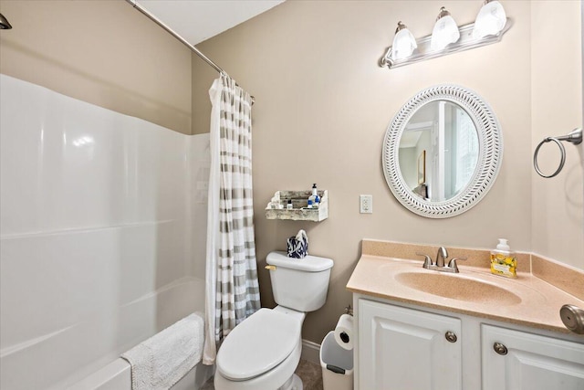 1604 Jungle Rd, Edisto Island, SC 29438 - full bathroom featuring shower / bathtub combination with curtain and vanity