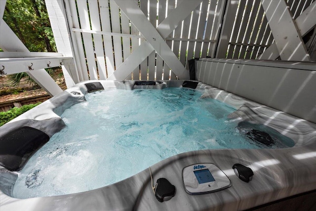 1604 Jungle Rd, Edisto Island, SC 29438 - exterior view of heating fuel tank and a hot tub