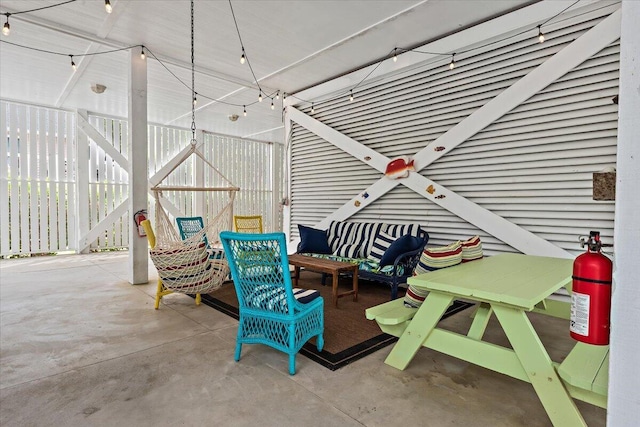 1604 Jungle Rd, Edisto Island, SC 29438 - view of patio featuring outdoor lounge area
