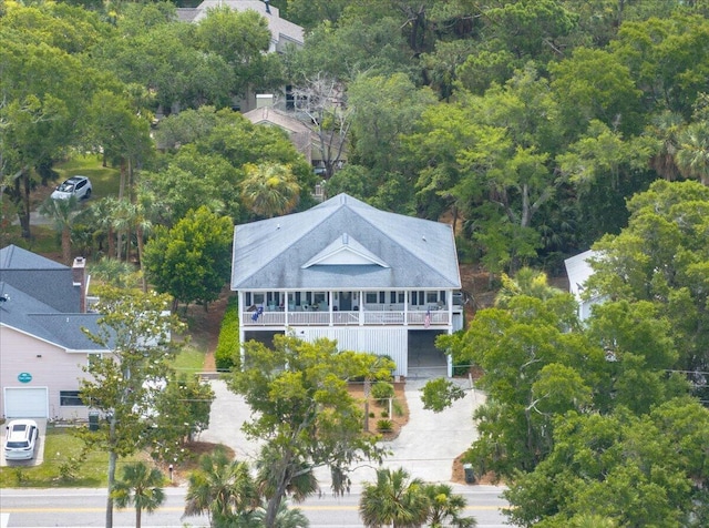 1604 Jungle Rd, Edisto Island, SC 29438 - view from above of property