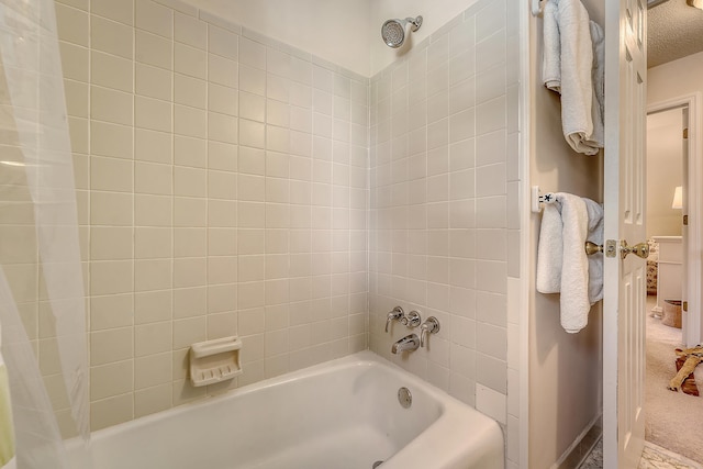 bathroom featuring washtub / shower combination