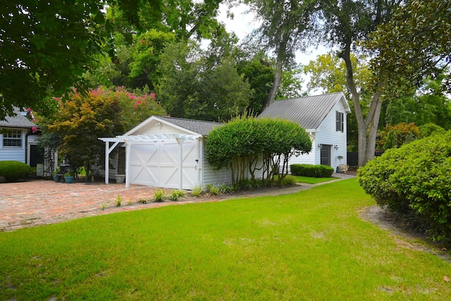 view of yard