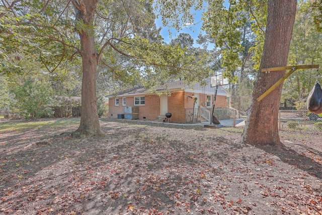 1839 Manigault Pl, Charleston, SC 29407 - rear view of property with brick siding