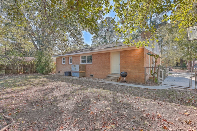 view of rear view of property