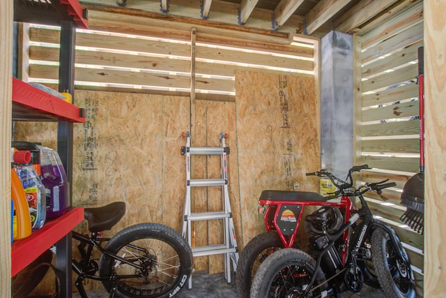16 Oakwood Ln, Edisto Island, SC 29438 - storage room with a garage