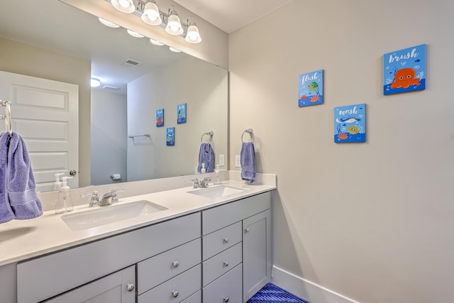 2336 Brinkley Rd, Johns Island, SC 29455 - bathroom featuring double vanity