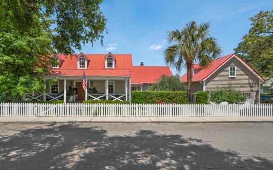 view of new england style home