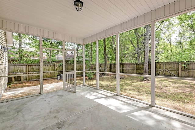 1453 Joy Ave, Charleston, SC 29407 - view of unfurnished sunroom