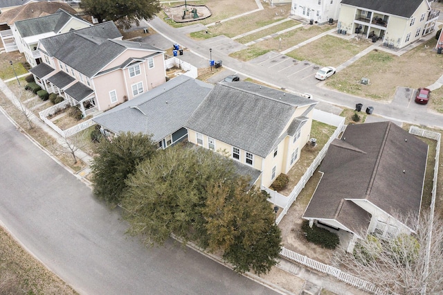 birds eye view of property featuring a residential view