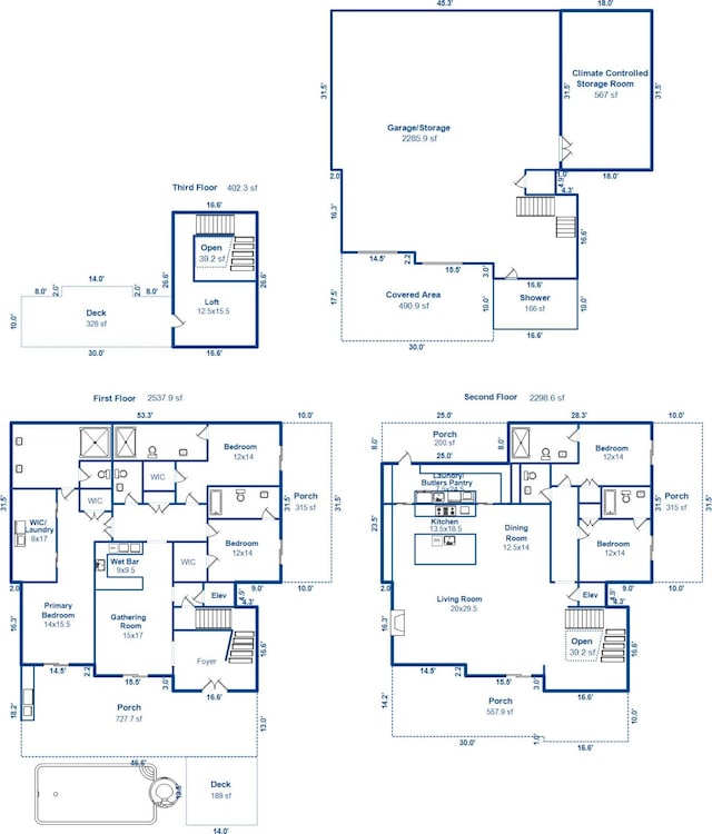 3803 Palm Blvd, Isle Of Palms, SC 29451 - floor plan / room layout