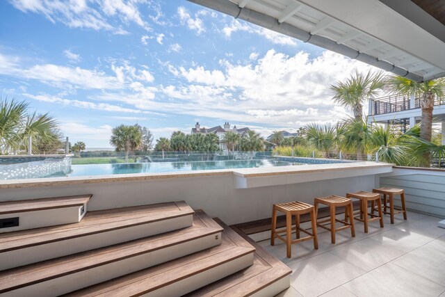 3803 Palm Blvd, Isle Of Palms, SC 29451 - view of patio featuring exterior bar
