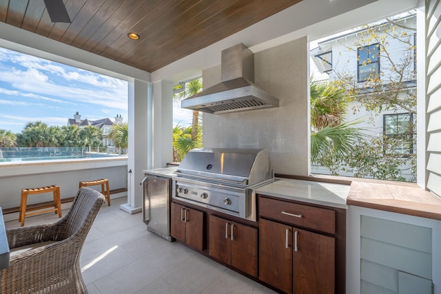 3803 Palm Blvd, Isle Of Palms, SC 29451 - view of patio / terrace with a grill and area for grilling