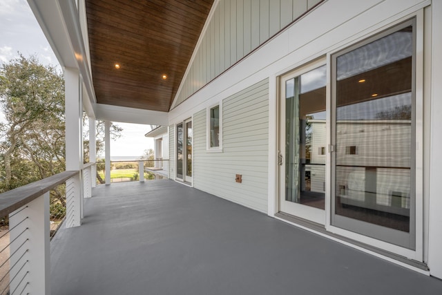 3803 Palm Blvd, Isle Of Palms, SC 29451 - view of patio featuring covered porch