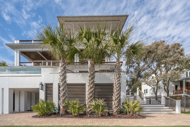 3803 Palm Blvd, Isle Of Palms, SC 29451 - view of front of house featuring stairs