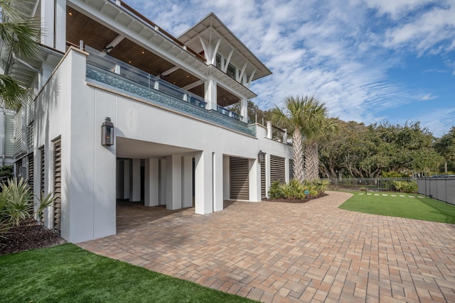 3803 Palm Blvd, Isle Of Palms, SC 29451 - back of house featuring a balcony