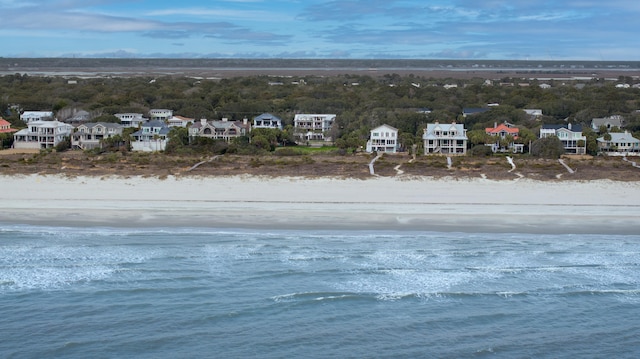 3803 Palm Blvd, Isle Of Palms, SC 29451 - aerial perspective of suburban area with extended coastline