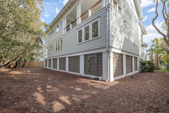 3803 Palm Blvd, Isle Of Palms, SC 29451 - view of side of home featuring fence