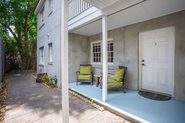 87 America St Unit A, B, C, Charleston, SC 29403 - property entrance featuring stucco siding