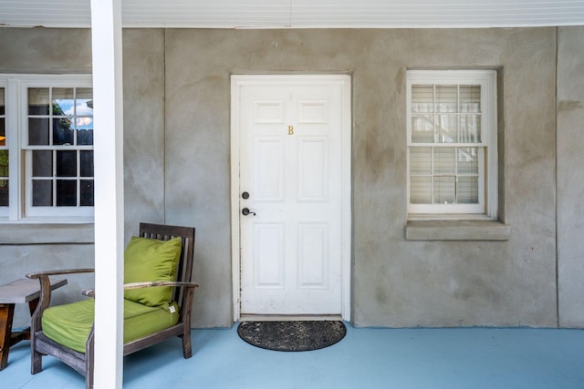 87 America St Unit A, B, C, Charleston, SC 29403 - entrance to property with stucco siding