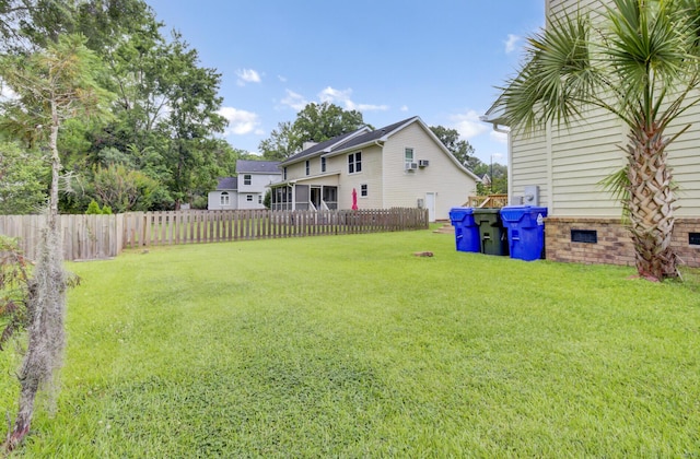 16 Oatly Cir, Charleston, SC 29414 - view of yard with a sunroom