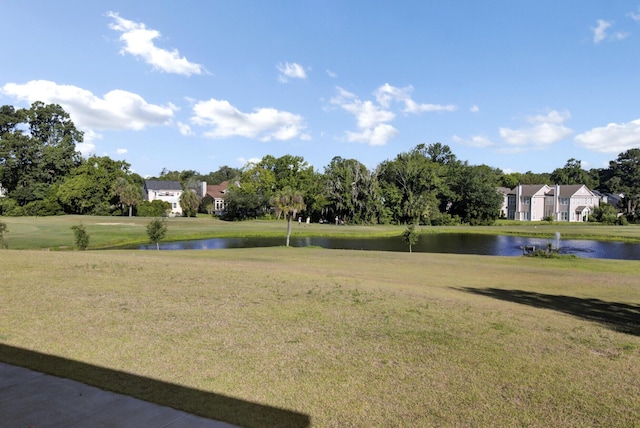 16 Oatly Cir, Charleston, SC 29414 - view of grassy yard with a water view and view of wooded area