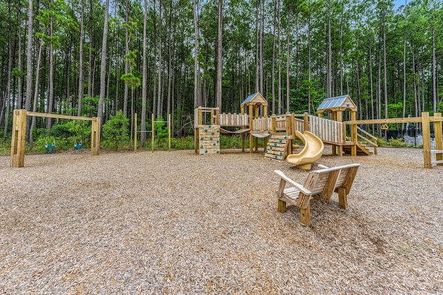 view of community playground