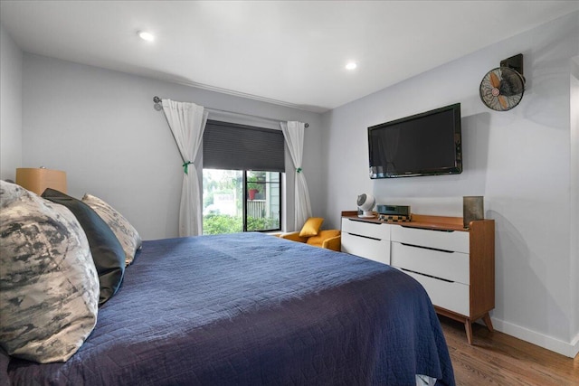 1481 Center Street Ext Unit 1102, Mount Pleasant, SC 29464 - bedroom with wood finished floors and recessed lighting