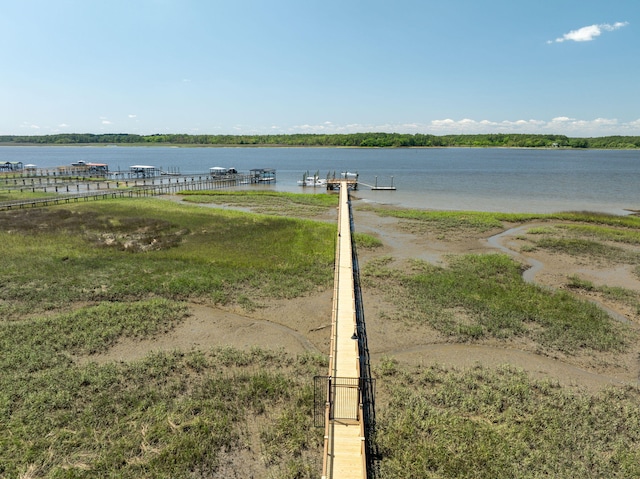 property view of water