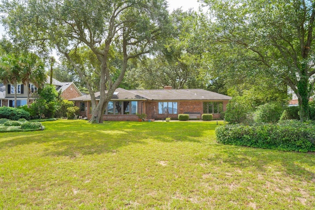 528 Wampler Dr, Charleston, SC 29412 - view of front of property with a front lawn and brick siding
