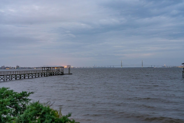 528 Wampler Dr, Charleston, SC 29412 - dock with a water view