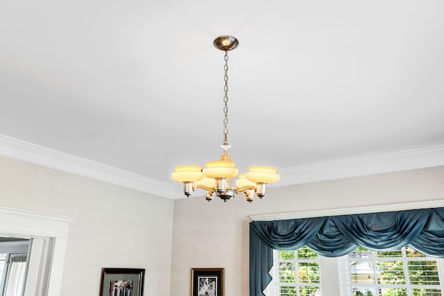 4626 Ohear Ave, North Charleston, SC 29405 - detailed view of a chandelier and ornamental molding