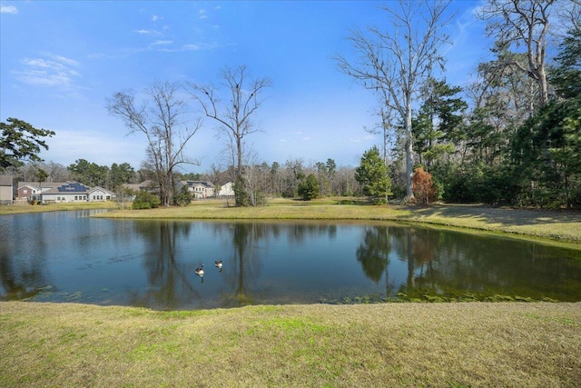 property view of water