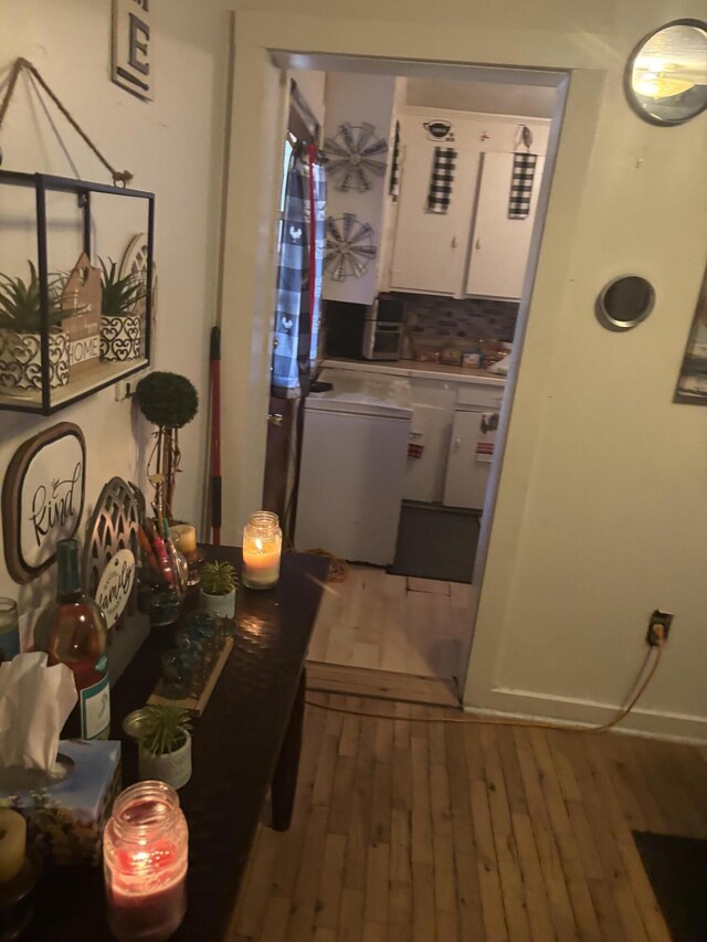 1907 Helm Ave, North Charleston, SC 29405 - interior space with cabinet space and wood finished floors