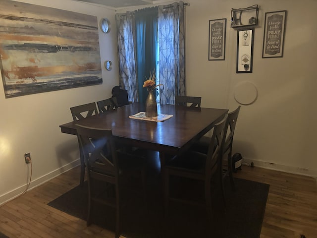 1907 Helm Ave, North Charleston, SC 29405 - dining room featuring baseboards and wood-type flooring