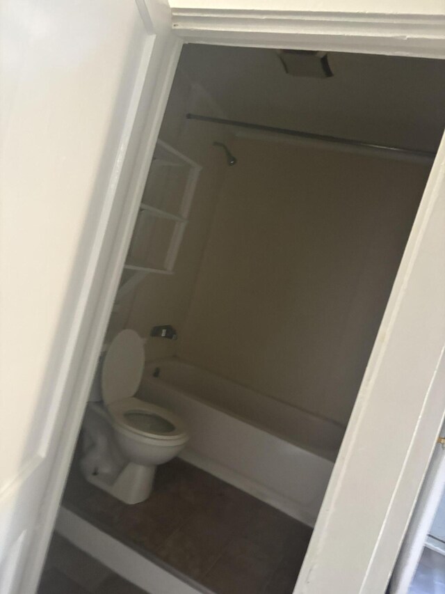 1907 Helm Ave, North Charleston, SC 29405 - bathroom featuring toilet and shower / washtub combination
