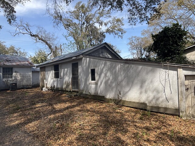 1907 Helm Ave, North Charleston, SC 29405 - view of property exterior featuring central AC unit