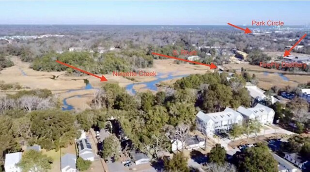 1907 Helm Ave, North Charleston, SC 29405 - bird's eye view with a wooded view