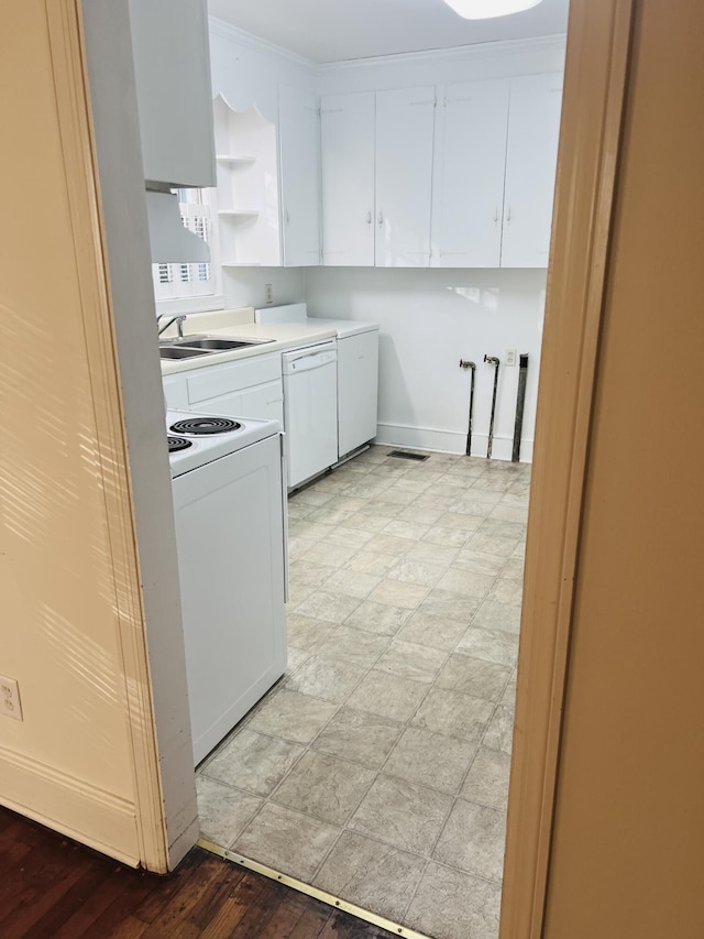 laundry area featuring sink