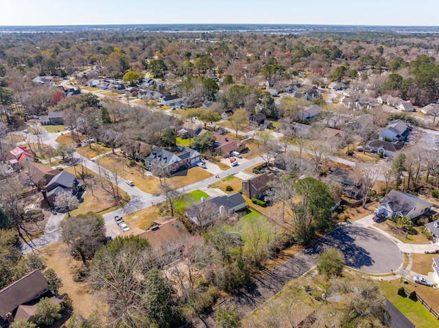 drone / aerial view featuring a residential view