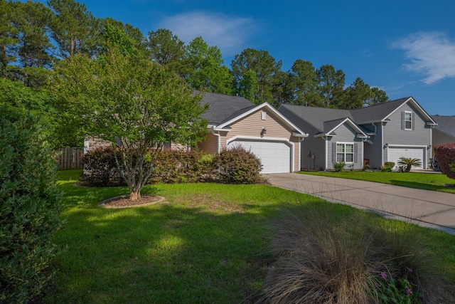 261 Sweet Alyssum Dr, Ladson, SC 29456 - view of front of house featuring an attached garage and driveway