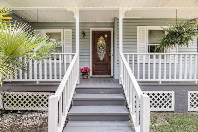 721 Lake Frances Dr, Charleston, SC 29412 - property entrance featuring a porch
