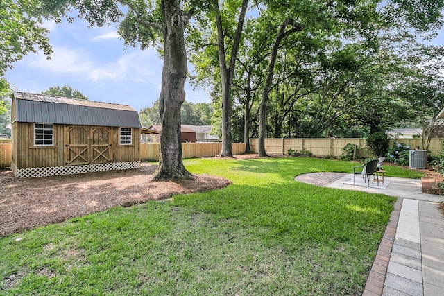 1391 Fairfield Ave, Charleston, SC 29407 - view of yard featuring a patio and central air condition unit