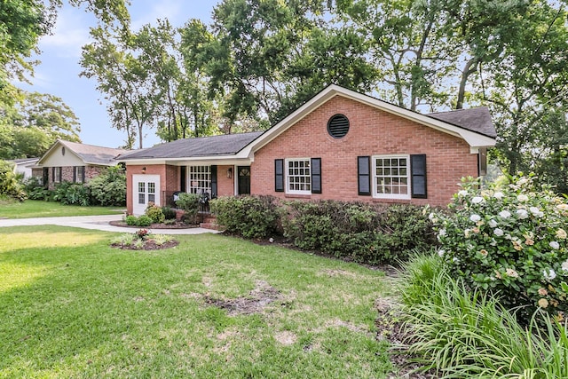 1391 Fairfield Ave, Charleston, SC 29407 - ranch-style home featuring brick siding, a front lawn, and a shingled roof