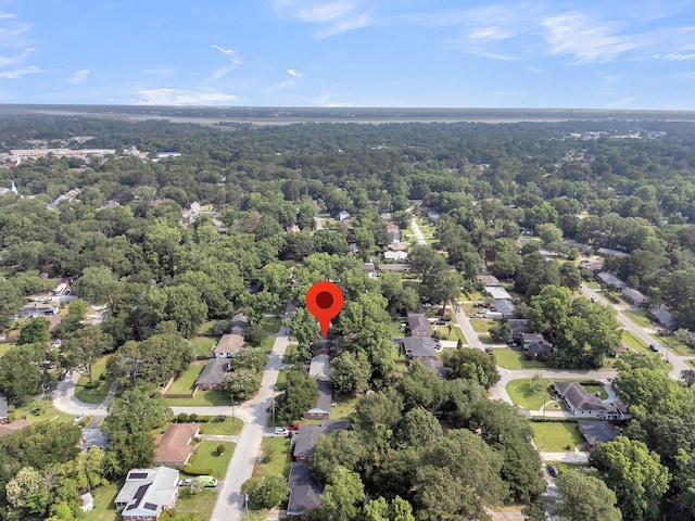 1391 Fairfield Ave, Charleston, SC 29407 - aerial view of property's location with a heavily wooded area and nearby suburban area
